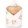Zateplená zavinovačka do autosedačky New Baby Love Teddy Bear beige