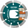 Extol Industrial 8703031 | Diamantový rezný kotúč GrabCut na suché rezanie priemer 115x10,0x1,8x22,23 mm