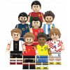 Figúrky futbalistov, kocky Benzema Neymar Kroos Bale