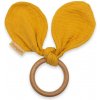 New Baby hryzátko pre deti ušká Ears mustard