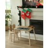 Detská súprava stolíka a stoličky Bunny One Chair Set - Brown