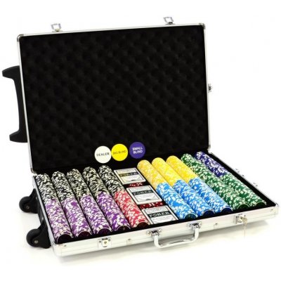 Garthen OCEAN Trolley CHAMPION CHIP 496 Poker set 1000 ks