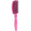 OBB Vented Brush w/Boar Bristles FW25 ergonomická kefa na rozčesávanie Ružová