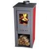 STREND PRO THALIA OKTA M Krbové kachle ČERVENÉ 3,9kW