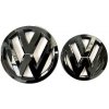VW PASSAT B7 (2012-2016) predný a zadný znak, logo (13,8cm a 11cm) - čierna lesklá