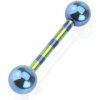 Steel Edge Piercing jazyka 11-BLUE