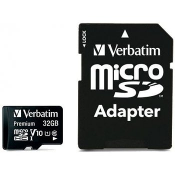 VERBATIM microSDHC UHS-I 32GB 44083