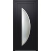 Solid Elements Vchodové dvere Venus, 90 L, rozmer vr. zárubne: 1000 × 2100 mm, plast, ľavé, antracit, presklené, W1DRBCZTK1.0028