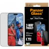 PanzerGlass Tvrdené sklo UWF 2-Way Privacy s aplikátorom pre iPhone 17 Pro Max, čierna, čierna PG75492
