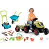 Smoby set traktor Claas Farmer XL Žaba a Écoiffier fúrik 710114-1