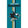 TipTrade s.r.o. osuška NHL San Jose Sharks Prestige 70 x 140 cm
