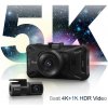 DOD GS980D kamera do auta s GPS - Dual 4K+1K + 5GHz Wifi + 256GB podpora