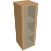 Hobis Policová skrinka L Strong, 40x115,2x40 cm, dub/dub