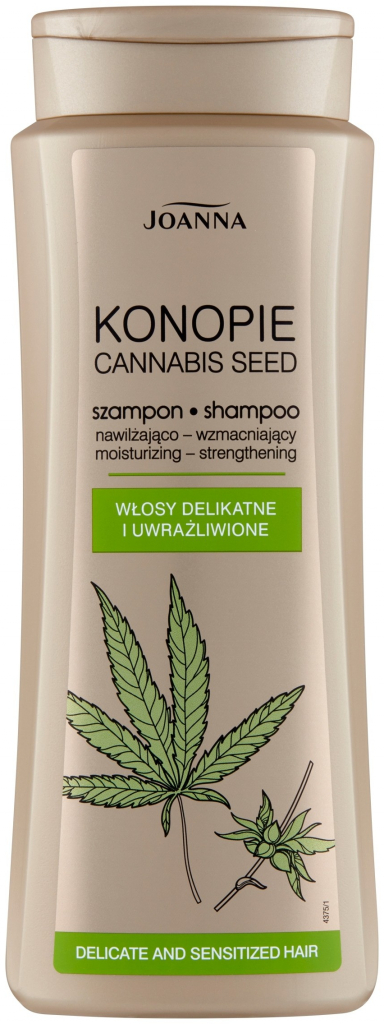 Joanna Cannabis posilňujúci šampón 400 ml