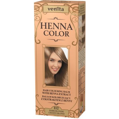 Venita Henna Color 112 Tmavý blond 75 ml