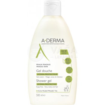 A-Derma Hydra-Protective hydratačný sprchový gél 500 ml