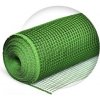 Plastové pletivo 0,8m x 50m, oko 15x15mm, zelené (UV odolná , 270g/m2)