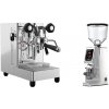 Lelit MaraX3 PL62X3, stainless steel + Eureka Atom W 65, chrome
