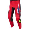 Kalhoty FLUID GRID, ALPINESTARS (červená/černá/fialová/žlutá fluo, vel. 38)