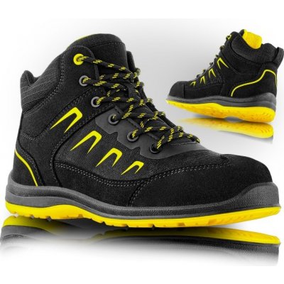 VM Footwear RHODOS 2020-S3ESD polobotka Černo-žlutá