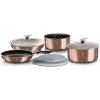 BERLINGERHAUS Sada riadu s odnímateľnou rukoväťou 9 ks Rosegold Metallic Line