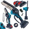 LEO TOOLS Akumulátorová mini reťazová píla 6