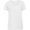 B&C INSPIRE VT / Dámske tričko s výstrihom do V - white XS