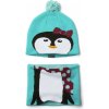 Columbia dívčí set Snow More čepice a nákrčníku Gaiter II tyrkysová