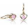 Cutie Jewellery Detské náušnice zlate C1943Z-Pink