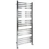 Vodný kúpeľňový radiátor Sapho 1 W 600 x 1530 mm strieborný