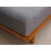 XPOSE® Froté chránič matraca Exclusive - sivý 160x200 cm, Froté