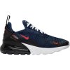 NIKE-Air Max 270 midnight navy/black/summit white/picante red Modrá 38