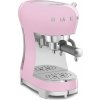 SMEG ECF02PKEU Siebträger Espresso-/Kaffemaschine Rose