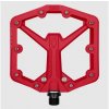 Crankbrothers Stamp 1 pedále - Crankbrothers Stamp 1 Large Gen 2 platformové pedále red