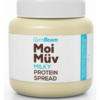 GymBeam Proteínová nátierka MoiMüv milky 400 g