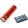 Verk 08013 Mini 9 LED baterka + 3x AAA
