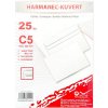 Harmanec-Kuvert Poštové obálky C5 samolepiace, 25 ks