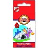Koh-i-noor voskovky WAX CRAYON 6 ks