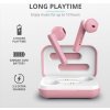TRUST sluchátka Primo Touch Bluetooth Wireless Earphones - pink 23782