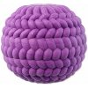 Hračka Dog Fantasy loptička TPR pena fialová 6cm