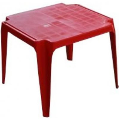 Stôl BABY, červený