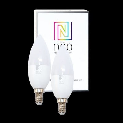 Immax LED žiarovka Neo E14 5W teplá biela 2ks LED žiarovka , teplá biela, stmívatelná, 440lm