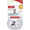 Nuk cumlík Space Mickey bielá
