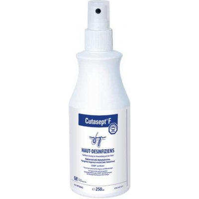 Cutasept F 350601 Bezfarebný alkoholový dezinfekčný prípravok na kožu 250 ml
