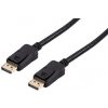 Kábel C-TECH DisplayPort 1.2, 4K @ 60Hz, M/M, 0,5m CB-DP12-05
