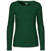Dámske tričko s dlhým rukávom Neutral - Fľaškovo zelená XXL