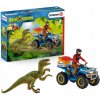Schleich 41466 Útek na štvorkolke pred Velociraptorom
