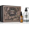 Hawkins & Brimble Beard Care Gift Set šampón na bradu pre mužov 300 ml + vyživujúci olej na fúzy a bradu 50 ml