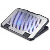 Hama chladiaci stojan pre notebook Aluminium, naklápacie, 2 ventilátory, modré podsvietenie, tichý chod