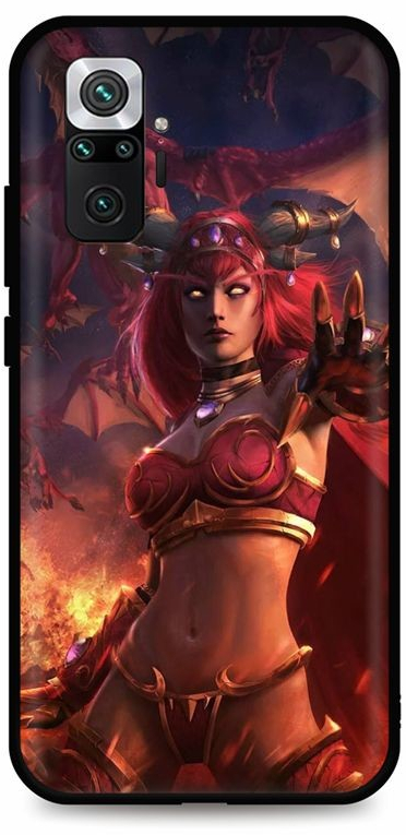 Púzdro TopQ Xiaomi Redmi Note 10 Pro silikón Heroes Of The Storm